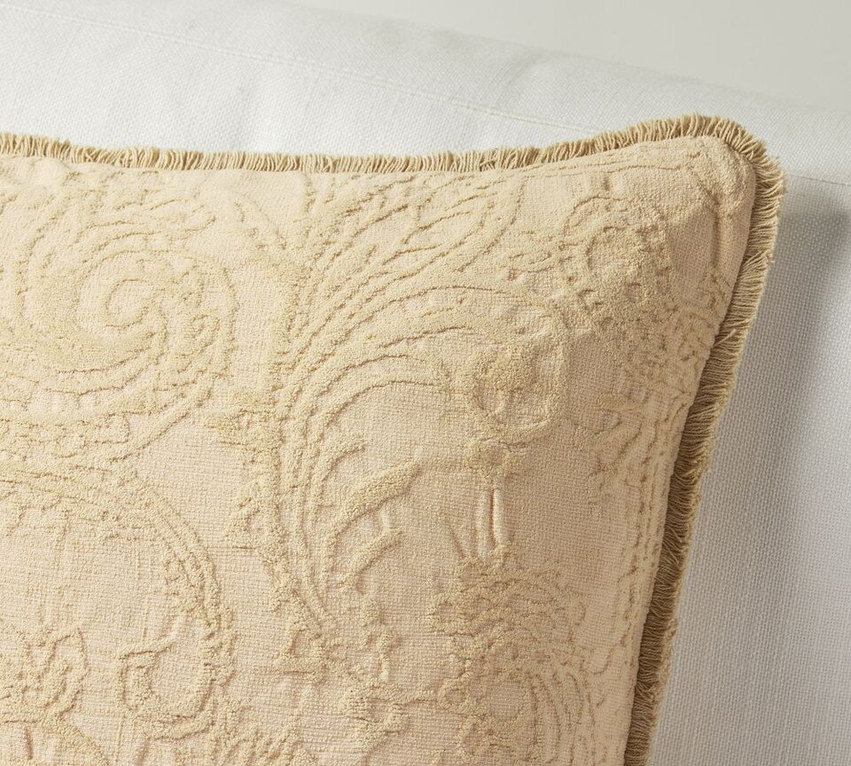 Pearce Chenille Jacquard Cushion Cover Pottery Barn Australia